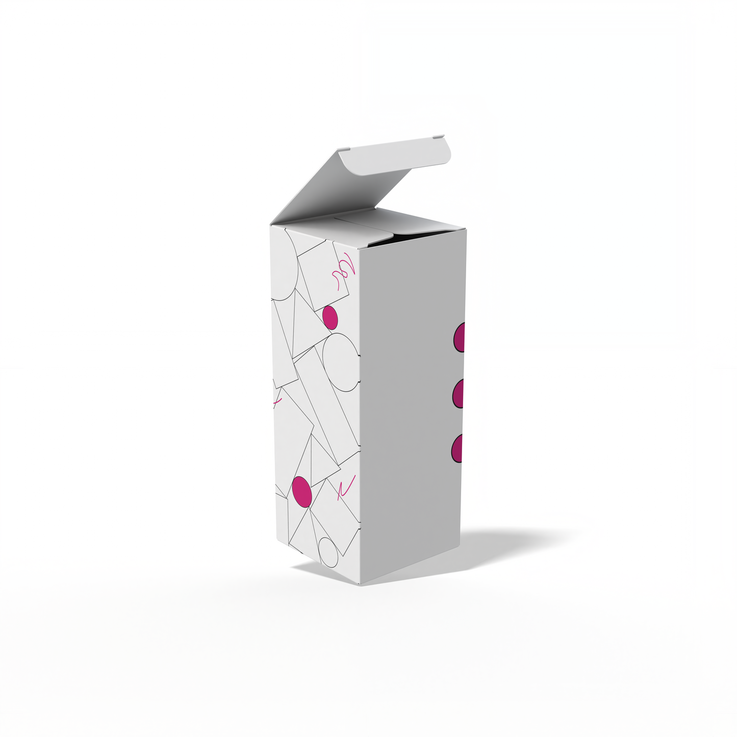 Design Custom 2"x2"x5" Auto Lock Boxes Online | PrintLab by WEC | Open Box