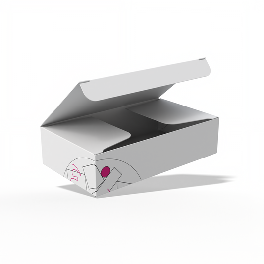 Design Custom 4.5"x2.625"x1.125" Auto Lock Boxes Online | PrintLab by WEC | Open Box