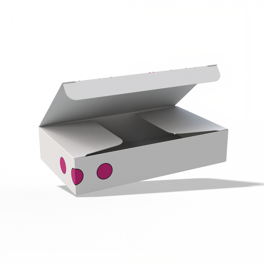 Design Custom 6"x3.5"x1.25" Auto Lock Boxes Online | PrintLab by WEC | Open Box