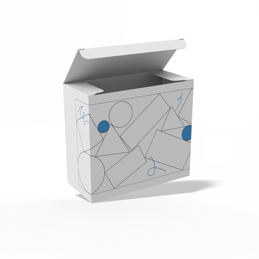 Design Custom 4.5"x2"x4" Cross Tuck Boxes Online | PrintLab by WEC | Open Box