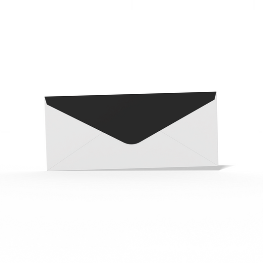 Design Custom Envelopes #9 Diagonal Seam Online | PrintLab by WEC | Back