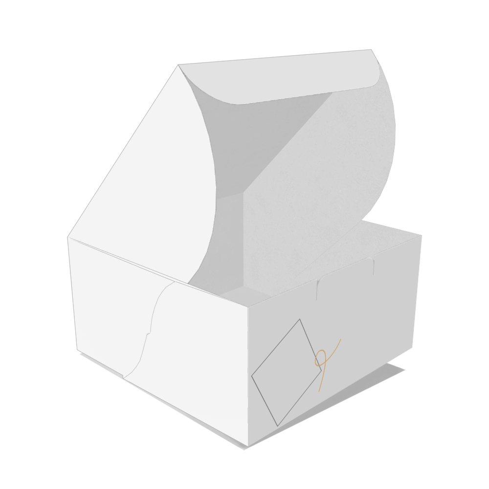 Flip Top Box (6"x6"x3")