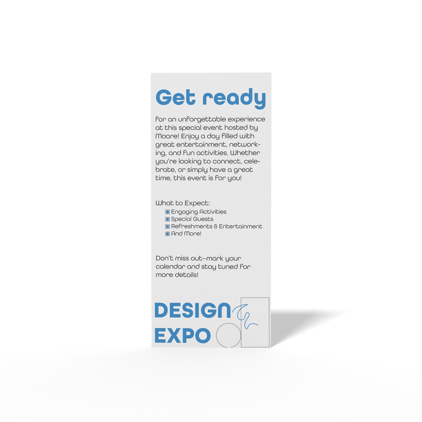 Design Custom Cards 3.875"x8.875" Rectangle (18pt) Online | PrintLab by WEC | Back