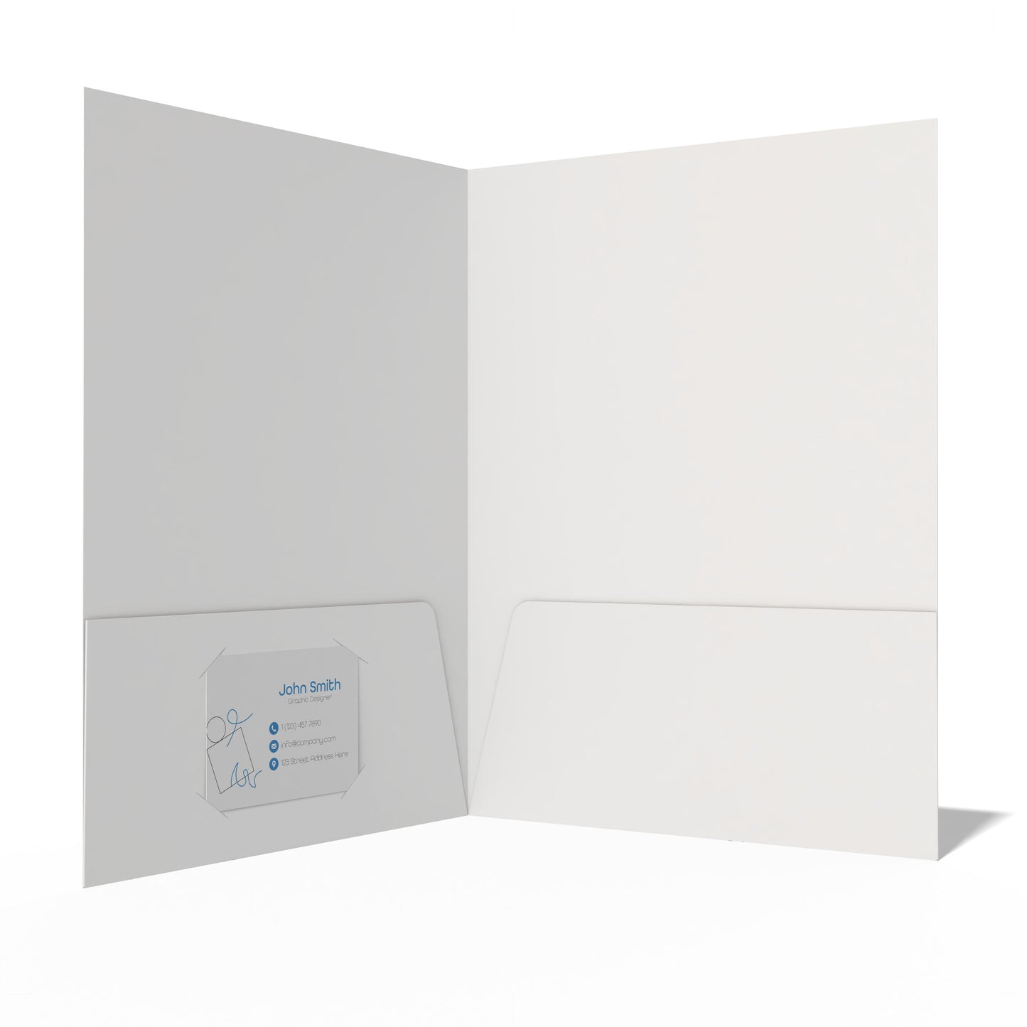 Design Custom Folders with Logo (9"x12") Online | PrintLab by WEC | Open