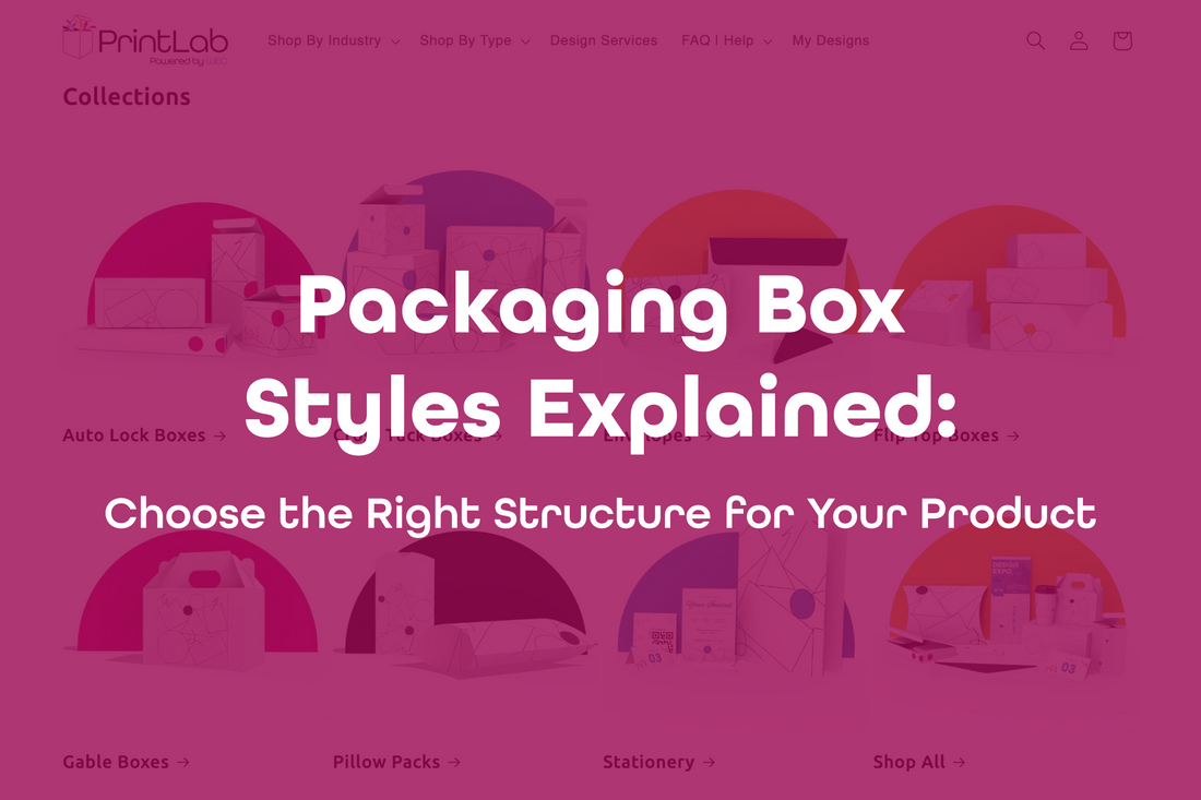 Packaging Box Styles Explained: Choose the Right Structure for Your Product