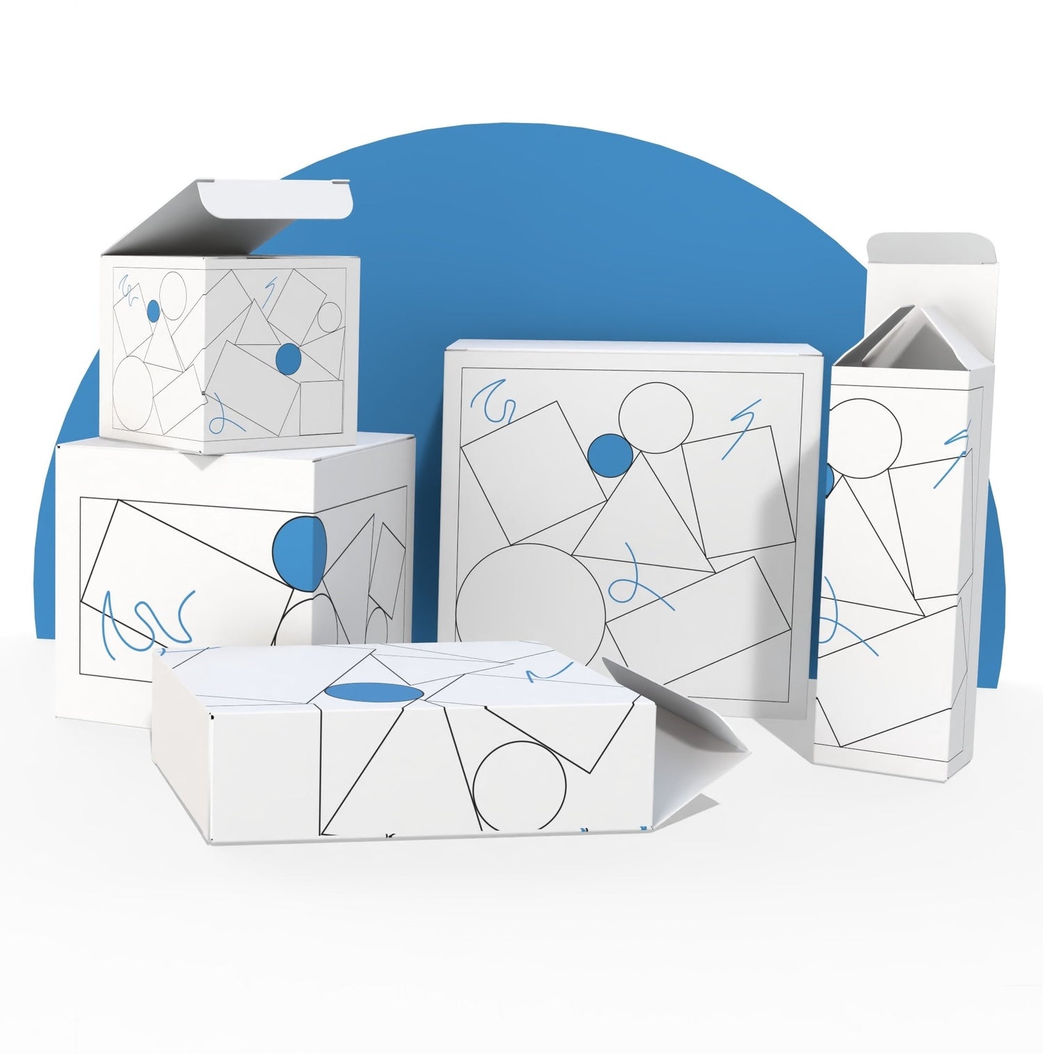 Cross Tuck Boxes