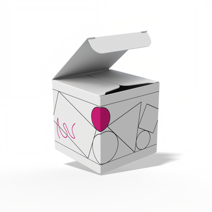 Design Custom 2"x2"x2" Auto Lock Boxes Online | PrintLab by WEC | Open Box