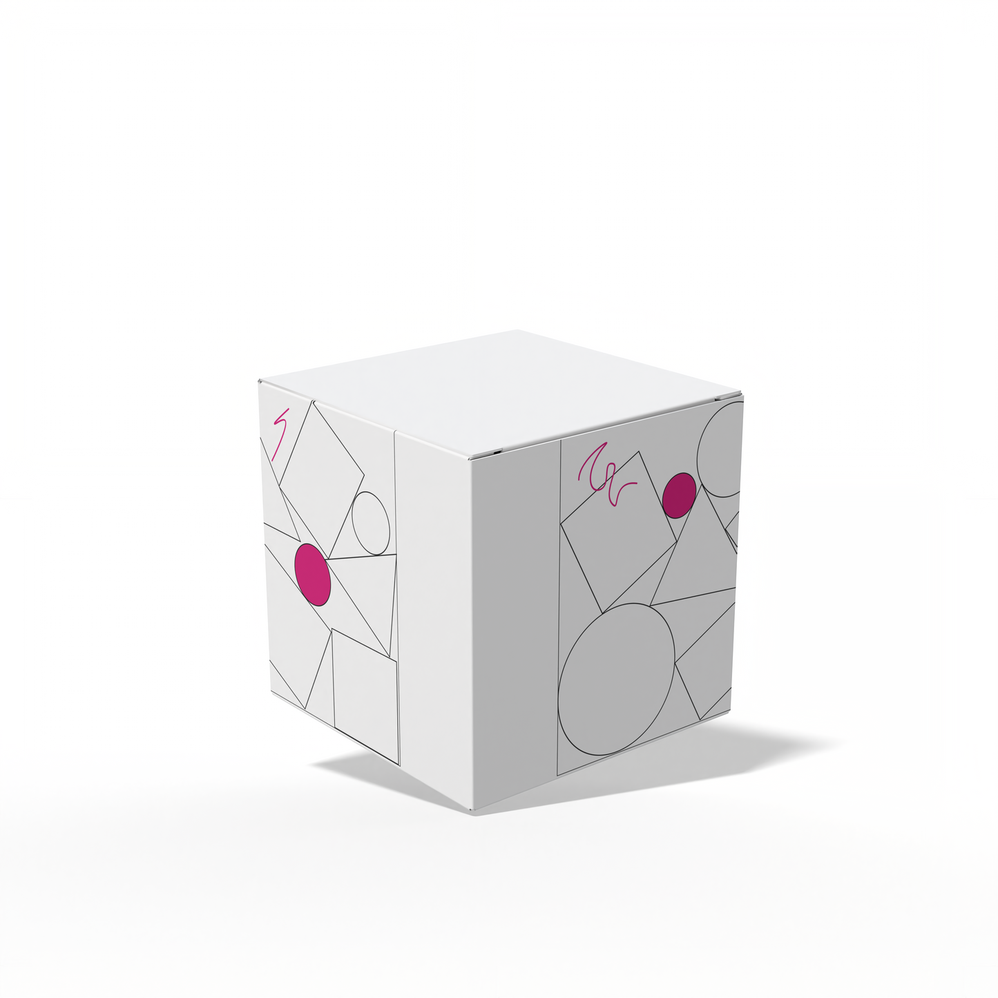 Design Custom 3"x3"x3" Auto Lock Boxes Online | PrintLab by WEC | Closed Box