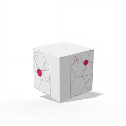 Design Custom 3"x3"x3" Auto Lock Boxes Online | PrintLab by WEC | Closed Box