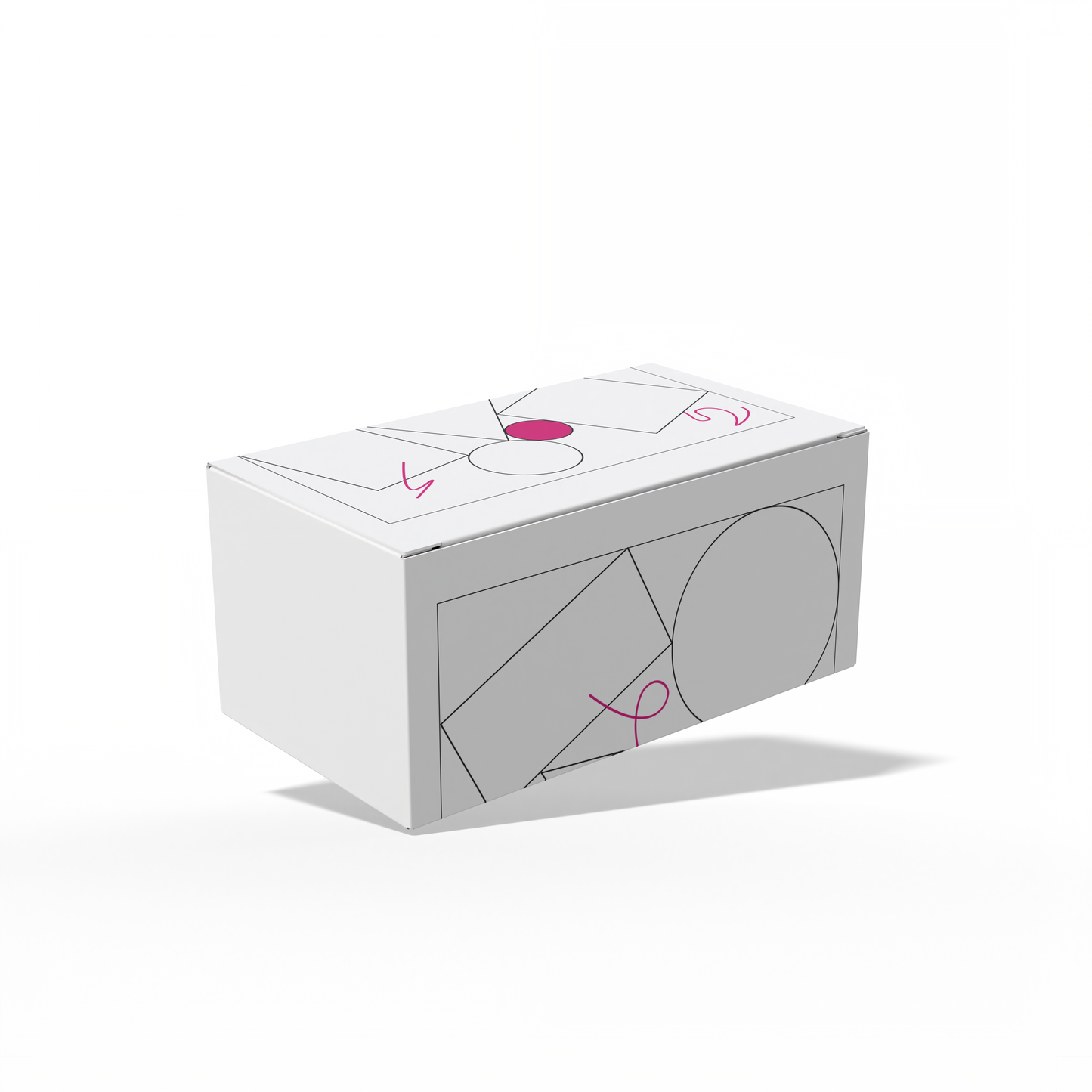 Design Custom 4.5"x2.5"x2" Auto Lock Boxes Online | PrintLab by WEC | Closed Box