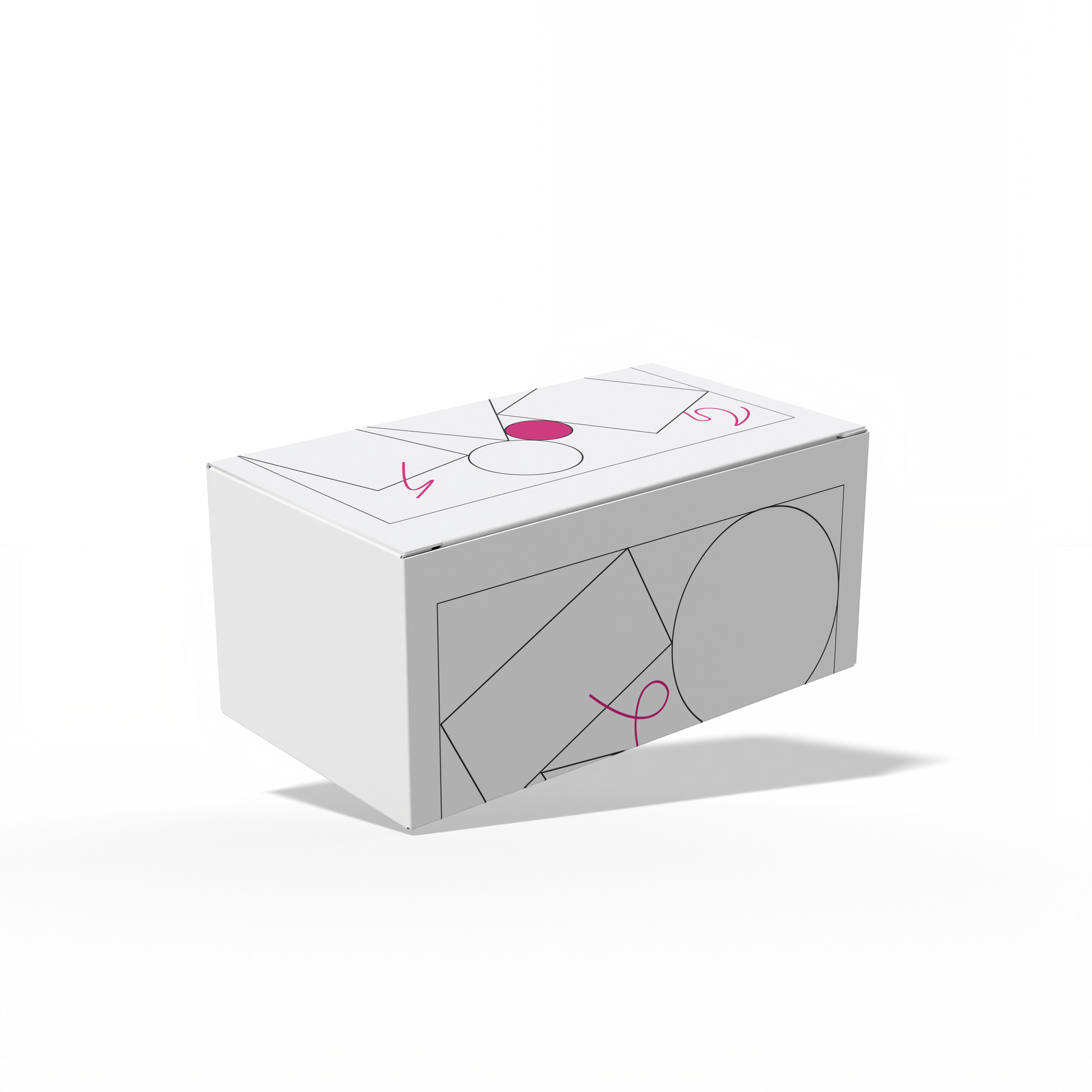Design Custom 4.5"x2.5"x2" Auto Lock Boxes Online | PrintLab by WEC | Closed Box