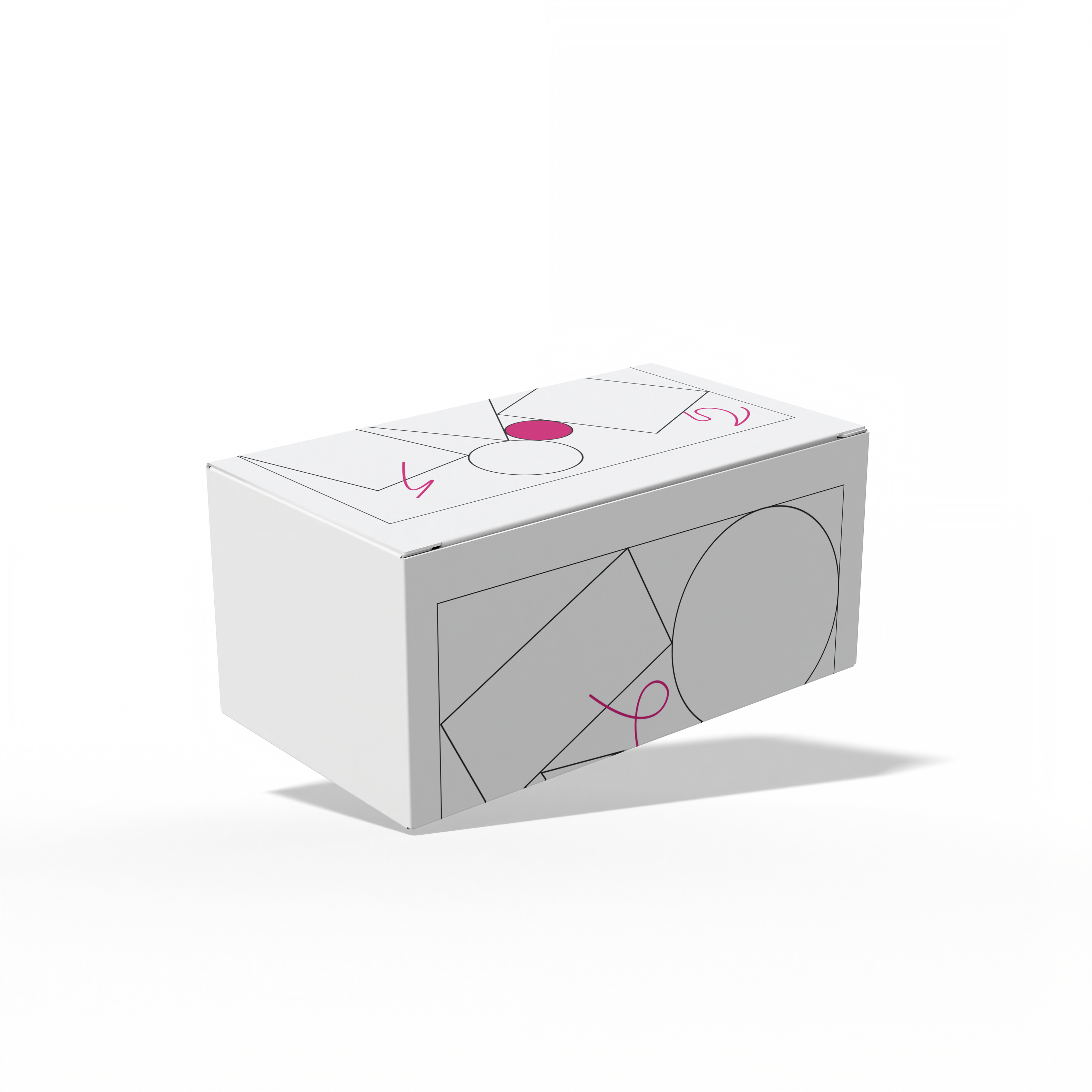 Design Custom 4.5"x2.5"x2" Auto Lock Boxes Online | PrintLab by WEC | Closed Box