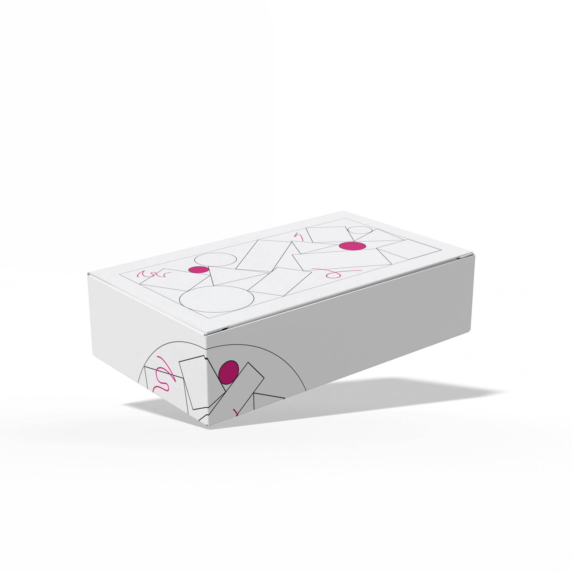 Design Custom 4.5"x2.625"x1.125" Auto Lock Boxes Online | PrintLab by WEC | Closed Box