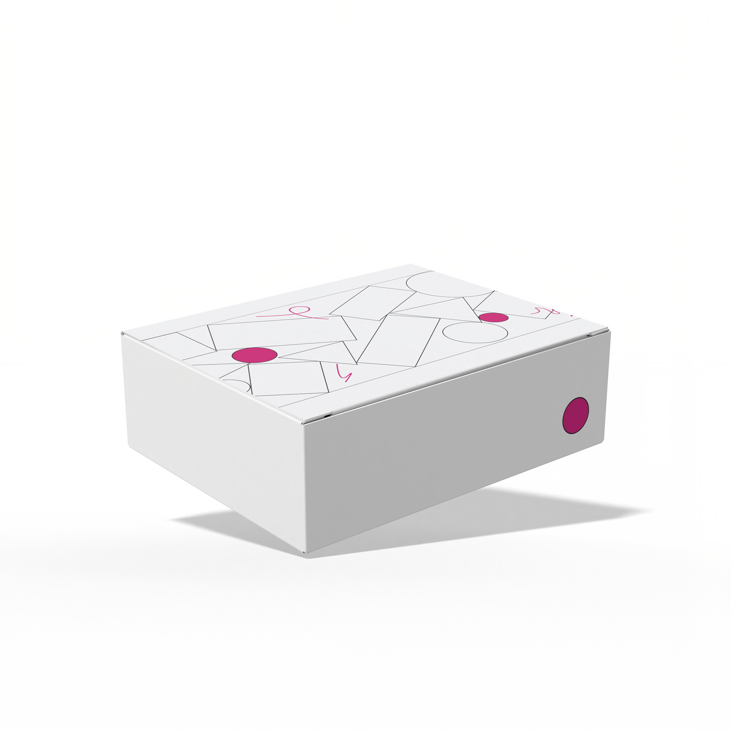 Design Custom 4"x3.125"x1.25" Auto Lock Boxes Online | PrintLab by WEC | Closed Box