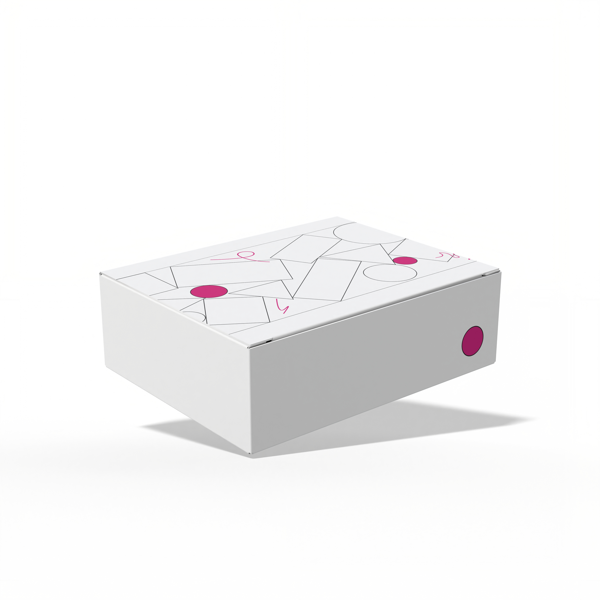 Design Custom 4"x3.125"x1.25" Auto Lock Boxes Online | PrintLab by WEC | Closed Box