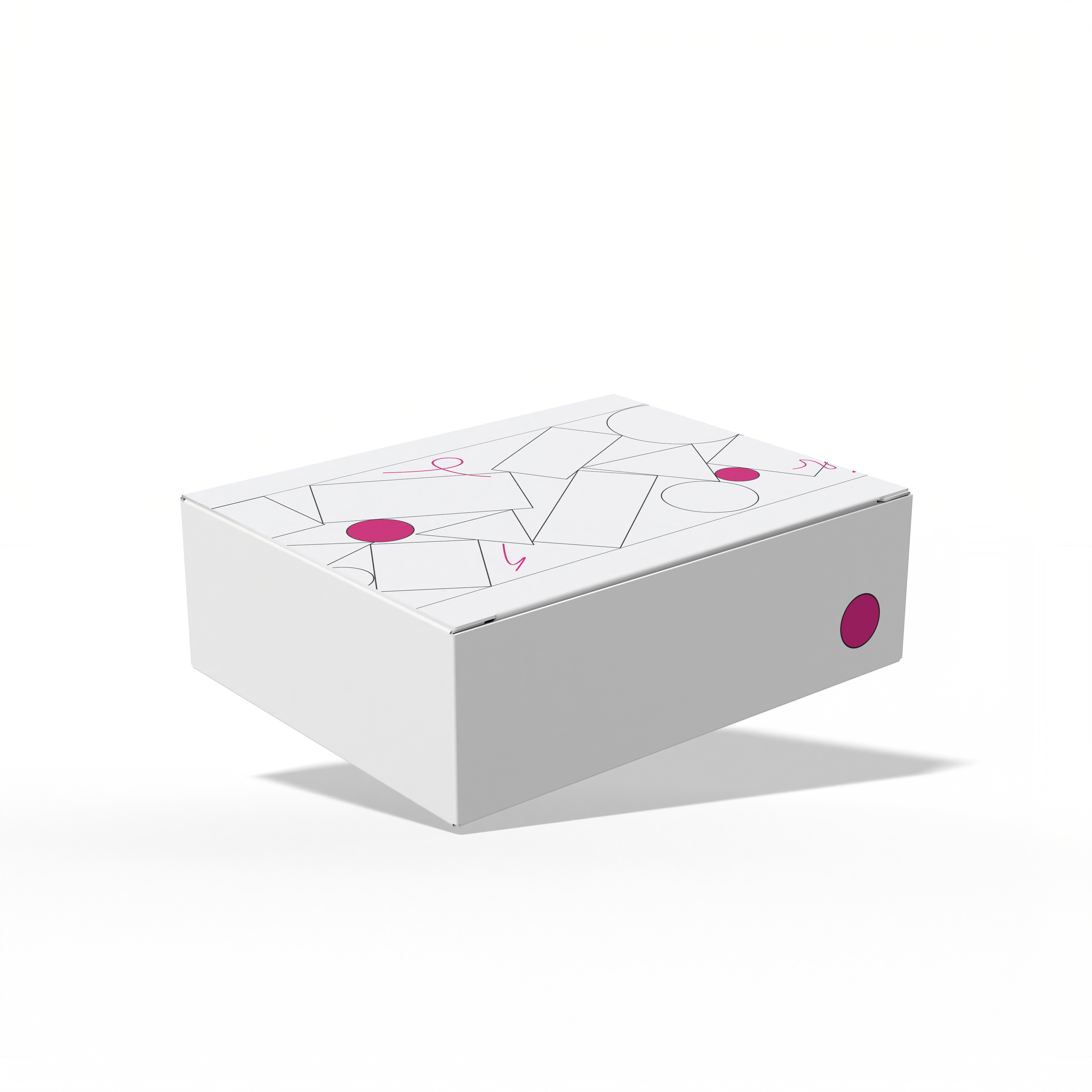 Design Custom 4"x3.125"x1.25" Auto Lock Boxes Online | PrintLab by WEC | Closed Box