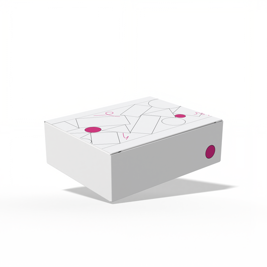 Design Custom 4"x3.125"x1.25" Auto Lock Boxes Online | PrintLab by WEC | Closed Box