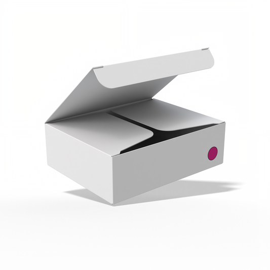 Design Custom 4"x3.125"x1.25" Auto Lock Boxes Online | PrintLab by WEC | Open Box