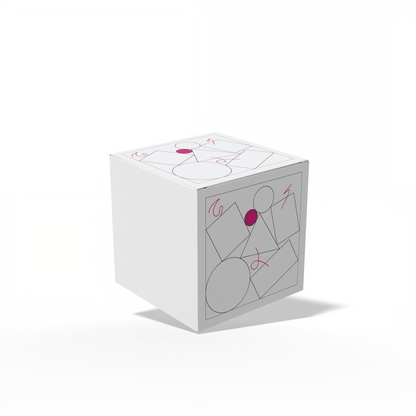 Design Custom 4"x4"x4" Auto Lock Boxes Online | PrintLab by WEC | Closed Box