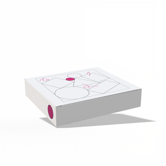 Design Custom 5.625"x5.125"x1.125" Auto Lock Boxes Online | PrintLab by WEC | Closed Box