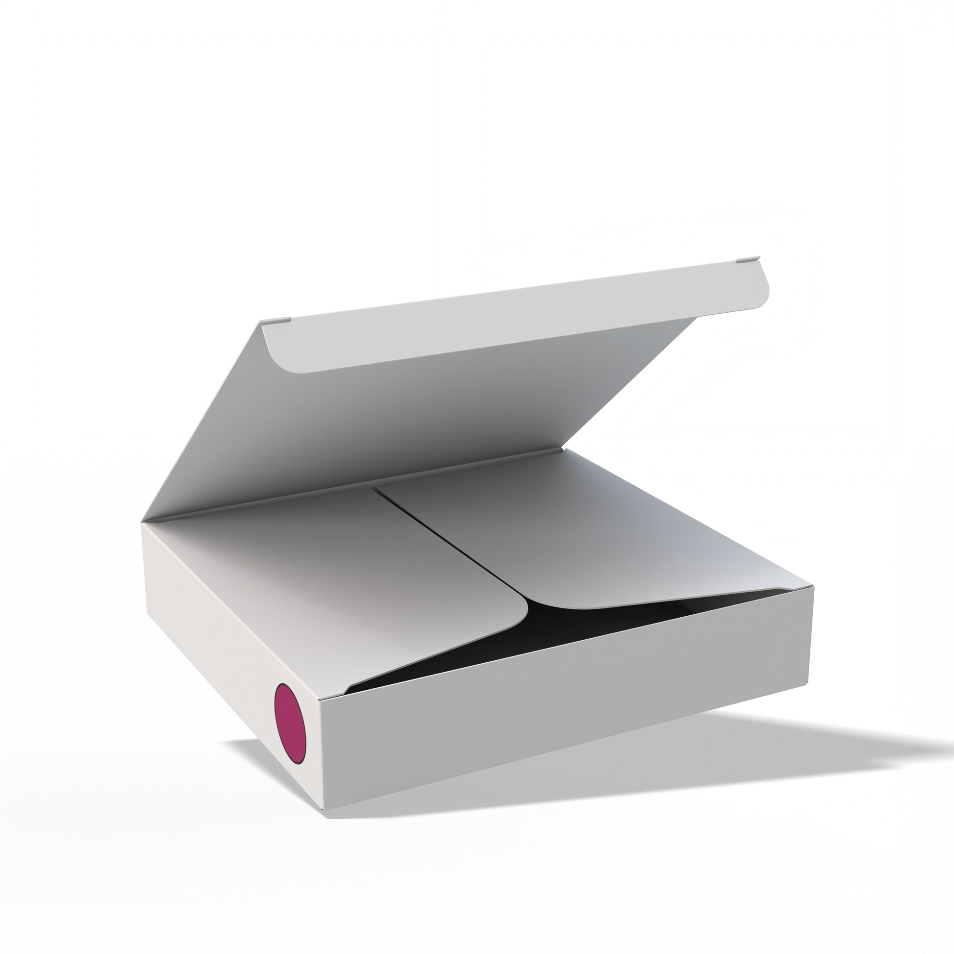 Design Custom 5.625"x5.125"x1.125" Auto Lock Boxes Online | PrintLab by WEC | Open Box