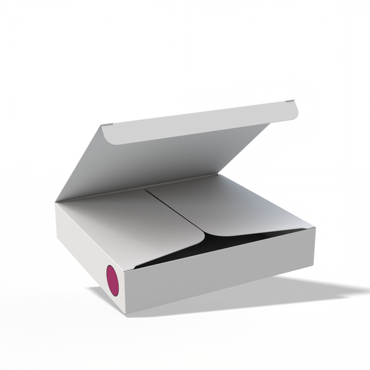 Design Custom 5.625"x5.125"x1.125" Auto Lock Boxes Online | PrintLab by WEC | Open Box