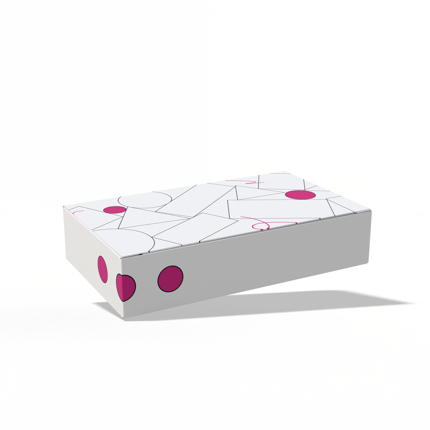 Design Custom 6"x3.5"x1.25" Auto Lock Boxes Online | PrintLab by WEC | Closed Box