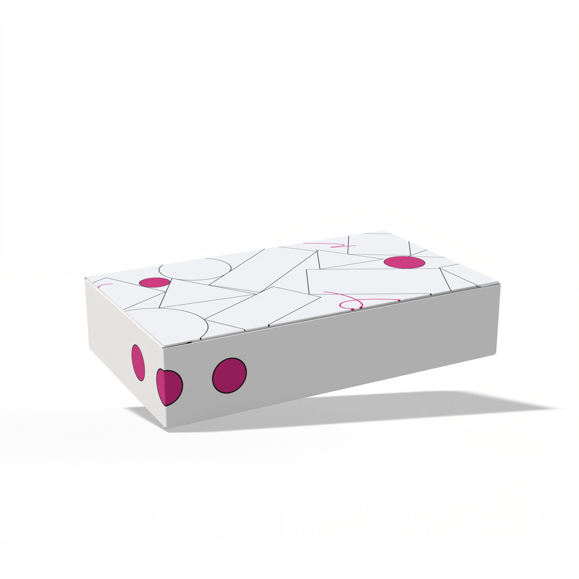 Design Custom 6"x3.5"x1.25" Auto Lock Boxes Online | PrintLab by WEC | Closed Box