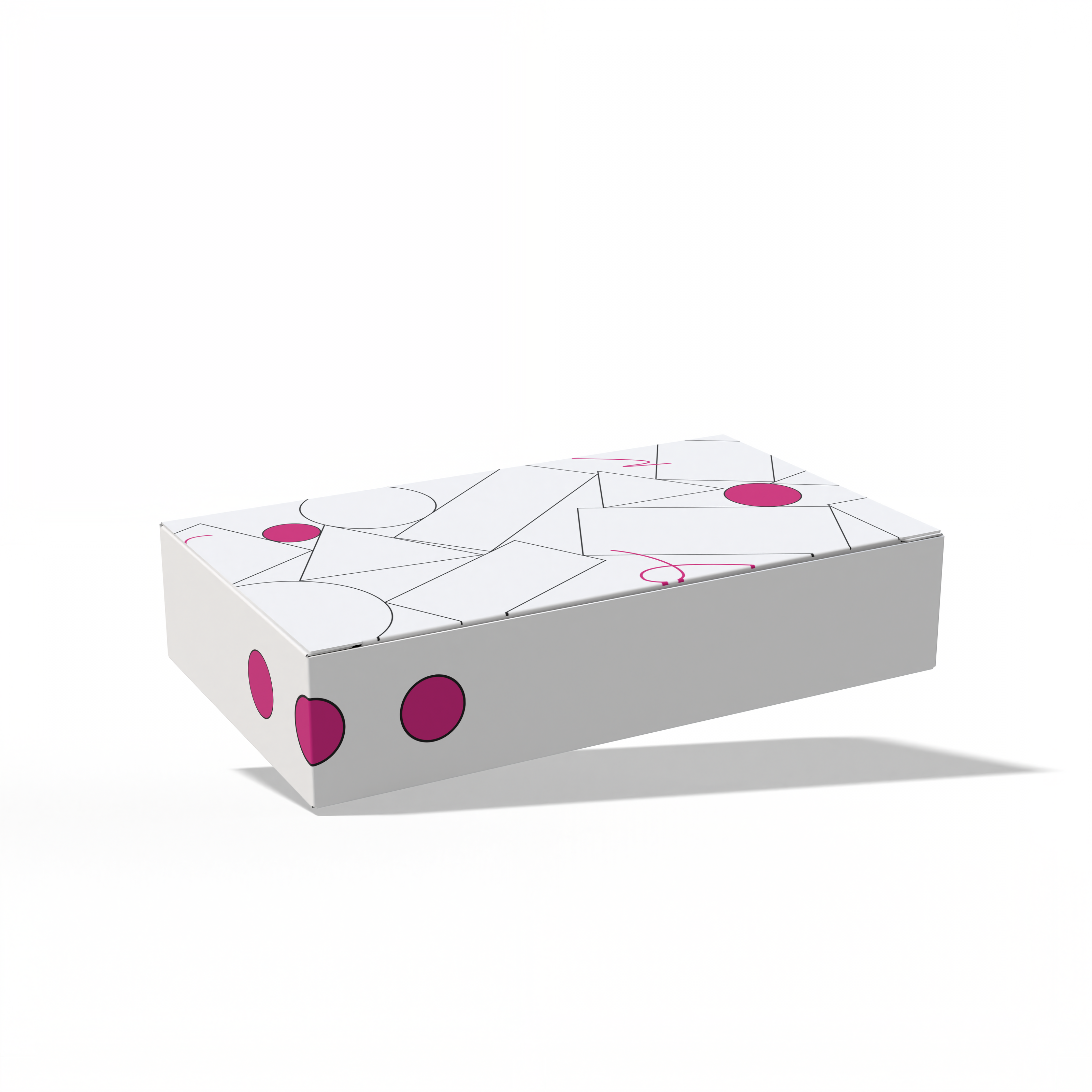 Design Custom 6"x3.5"x1.25" Auto Lock Boxes Online | PrintLab by WEC | Closed Box