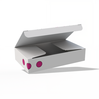 Design Custom 6"x3.5"x1.25" Auto Lock Boxes Online | PrintLab by WEC | Open Box