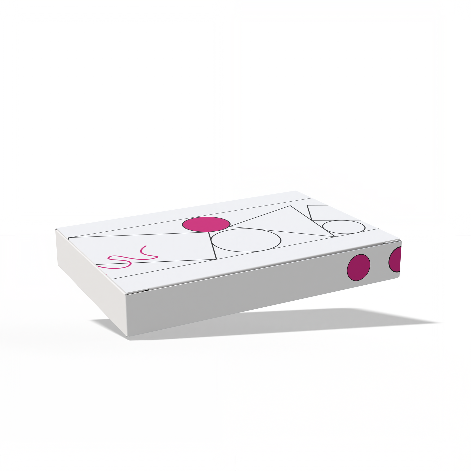 Design Custom 6"x4"x0.75" Auto Lock Boxes Online | PrintLab by WEC | Closed Box