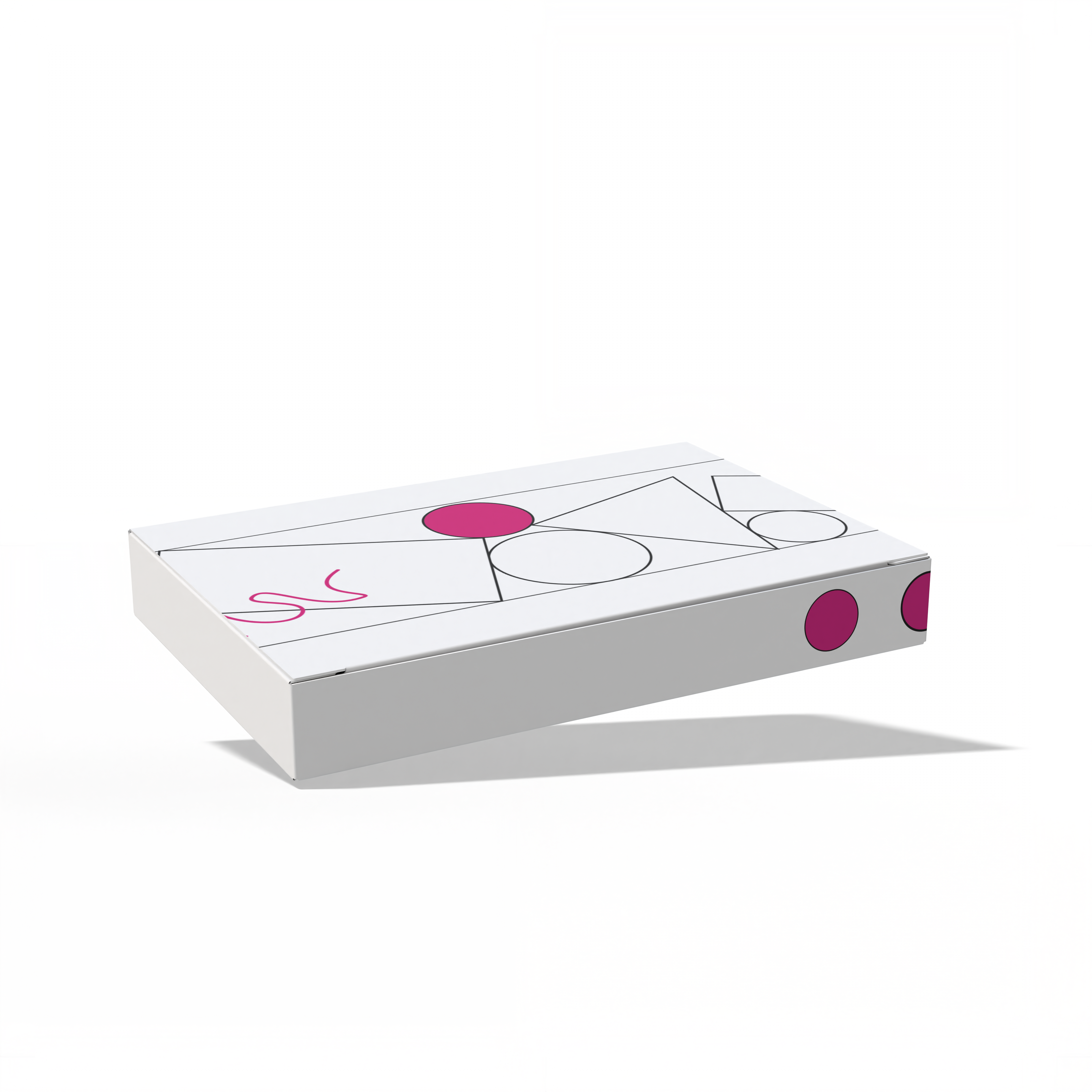 Design Custom 6"x4"x0.75" Auto Lock Boxes Online | PrintLab by WEC | Closed Box