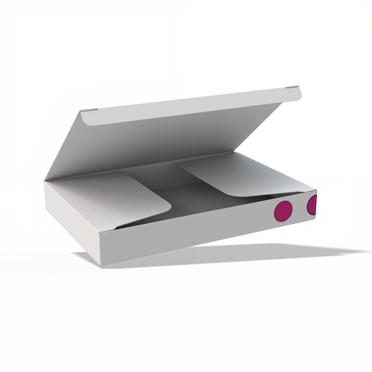 Design Custom 6"x4"x0.75" Auto Lock Boxes Online | PrintLab by WEC | Open Box