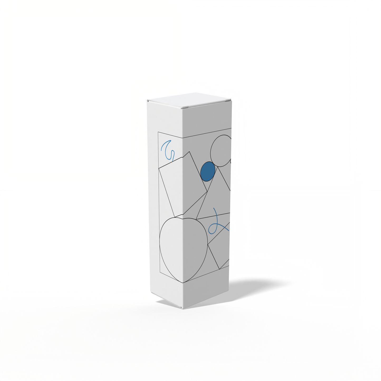 Design Custom 1.25"x1"x4" Cross Tuck Boxes Online | PrintLab by WEC | Closed