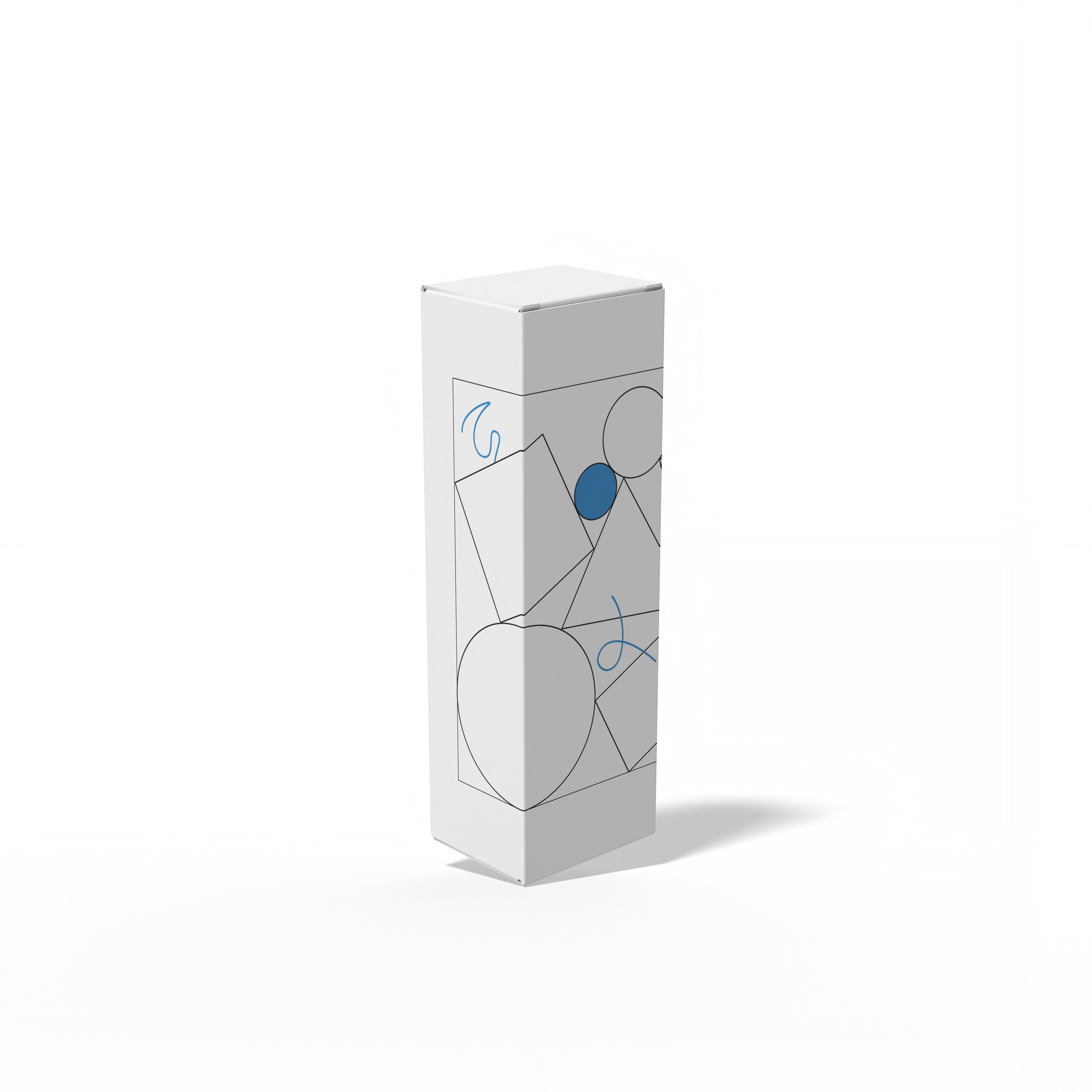 Design Custom 1.25"x1"x4" Cross Tuck Boxes Online | PrintLab by WEC | Closed