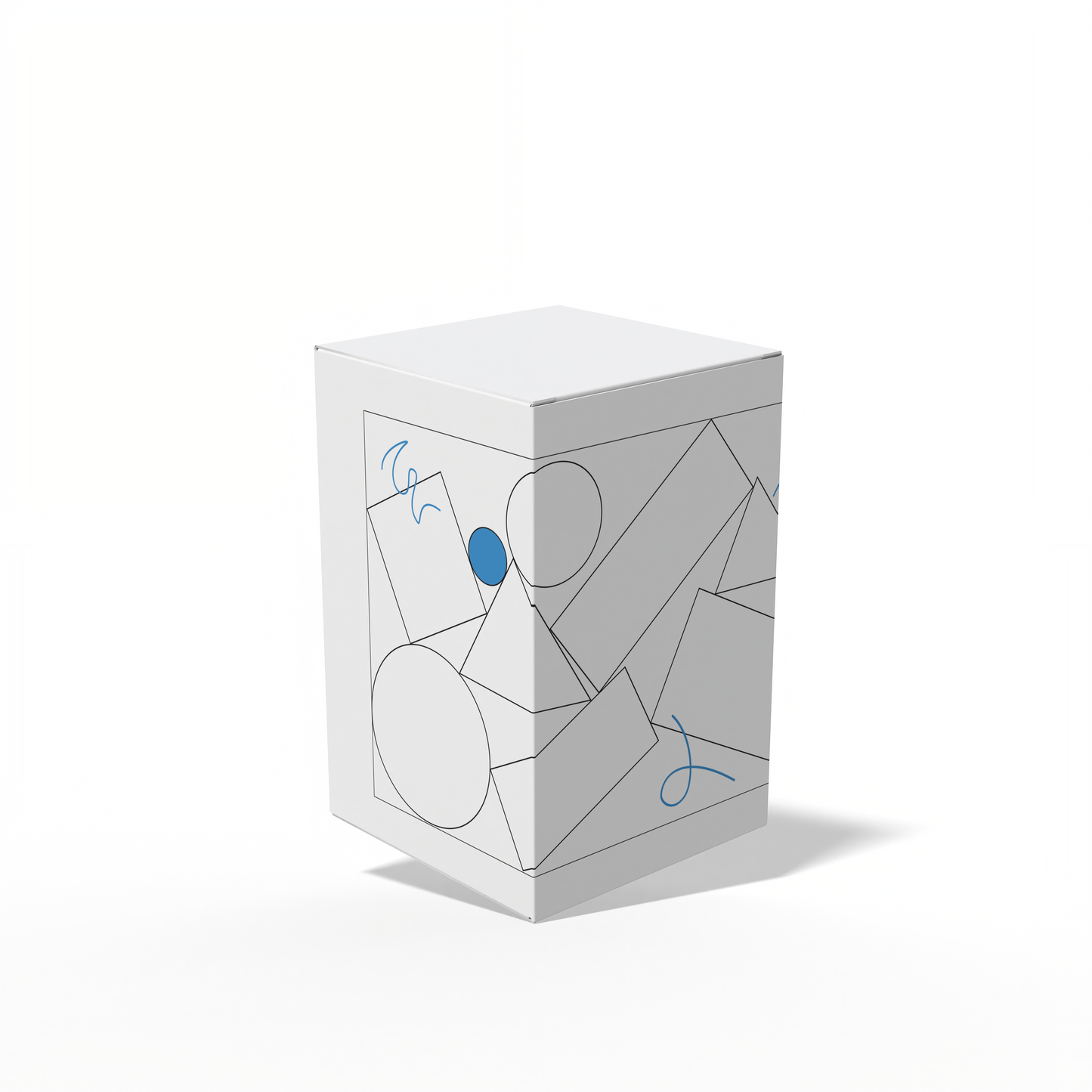 Design Custom 2.75"x2.75"x4.25" Cross Tuck Boxes Online | PrintLab by WEC | Closed Box