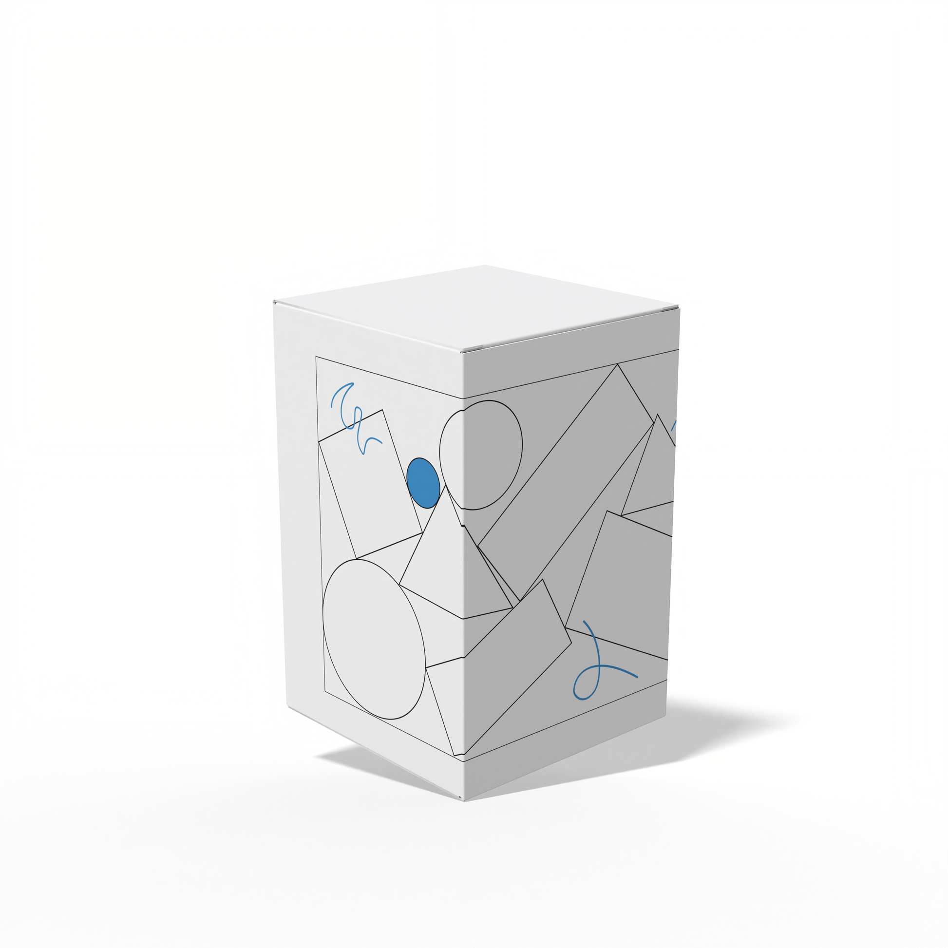 Design Custom 2.75"x2.75"x4.25" Cross Tuck Boxes Online | PrintLab by WEC | Closed Box