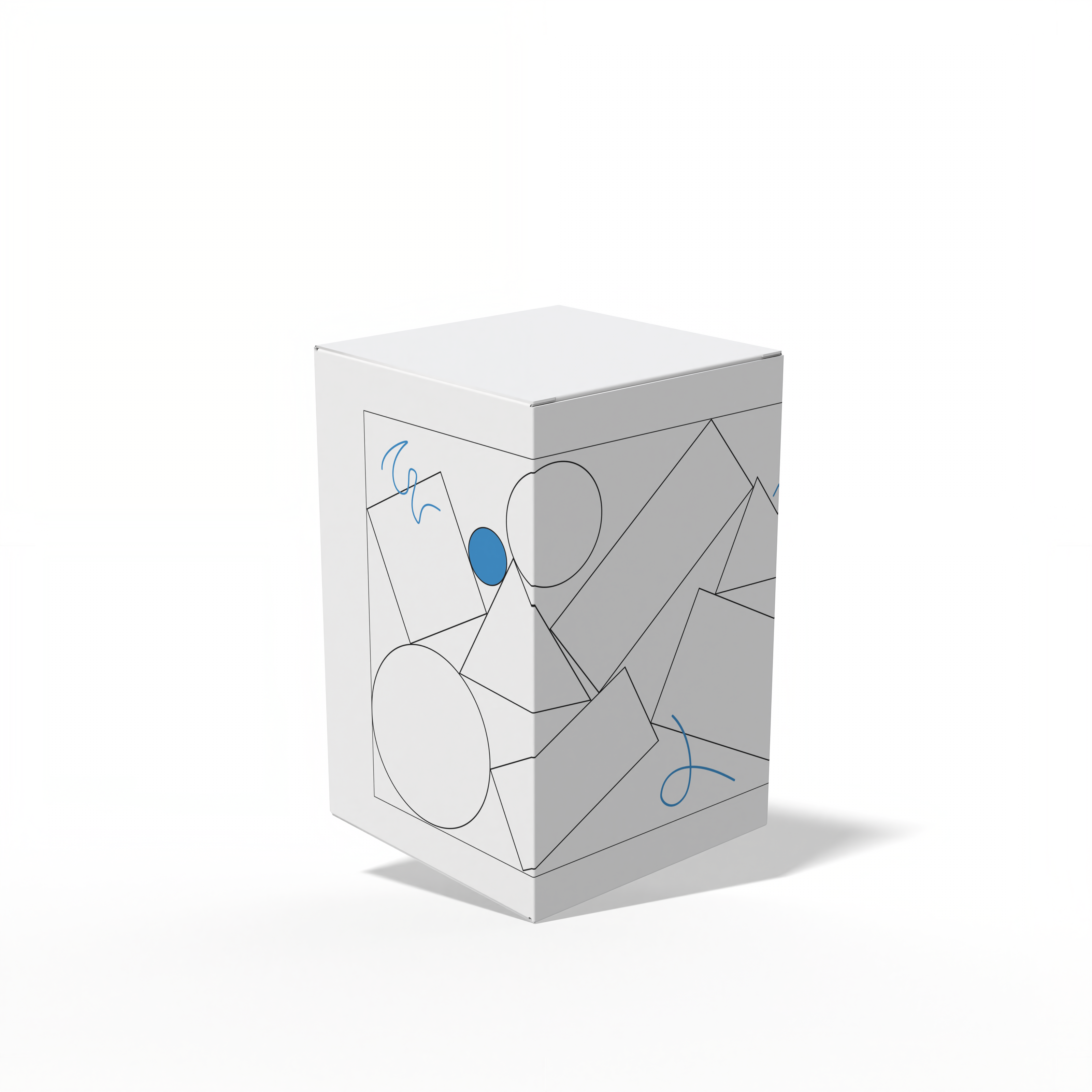Design Custom 2.75"x2.75"x4.25" Cross Tuck Boxes Online | PrintLab by WEC | Closed Box
