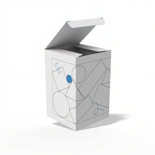 Design Custom 2.75"x2.75"x4.25" Cross Tuck Boxes Online | PrintLab by WEC | Open Box