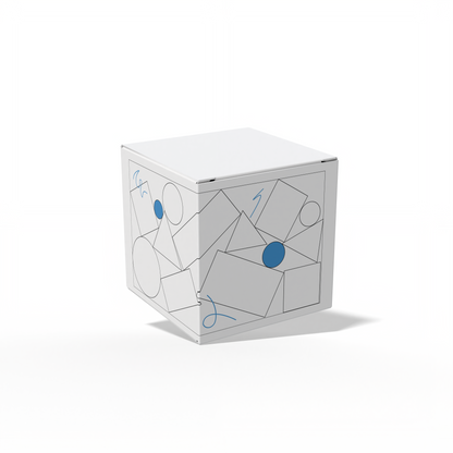 Design Custom 2"x2"x2" Cross Tuck Boxes Online | PrintLab by WEC | Closed