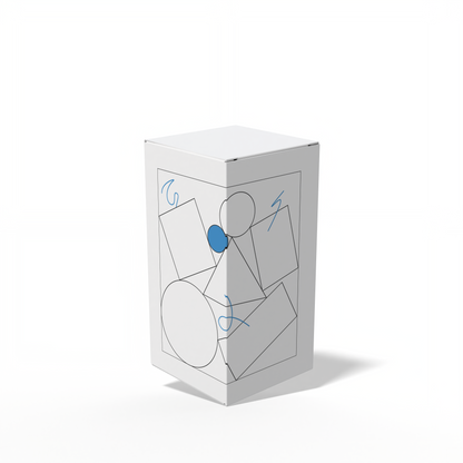 Design Custom 2"x2"x4" Cross Tuck Boxes Online | PrintLab by WEC | Closed