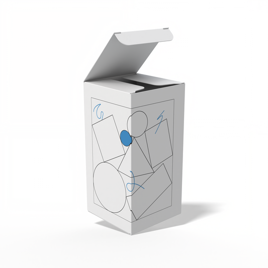 Design Custom 2"x2"x4" Cross Tuck Boxes Online | PrintLab by WEC | Open