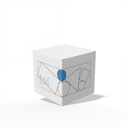 Design Custom 3"x3"x3" Cross Tuck Boxes Online | PrintLab by WEC | Closed Box