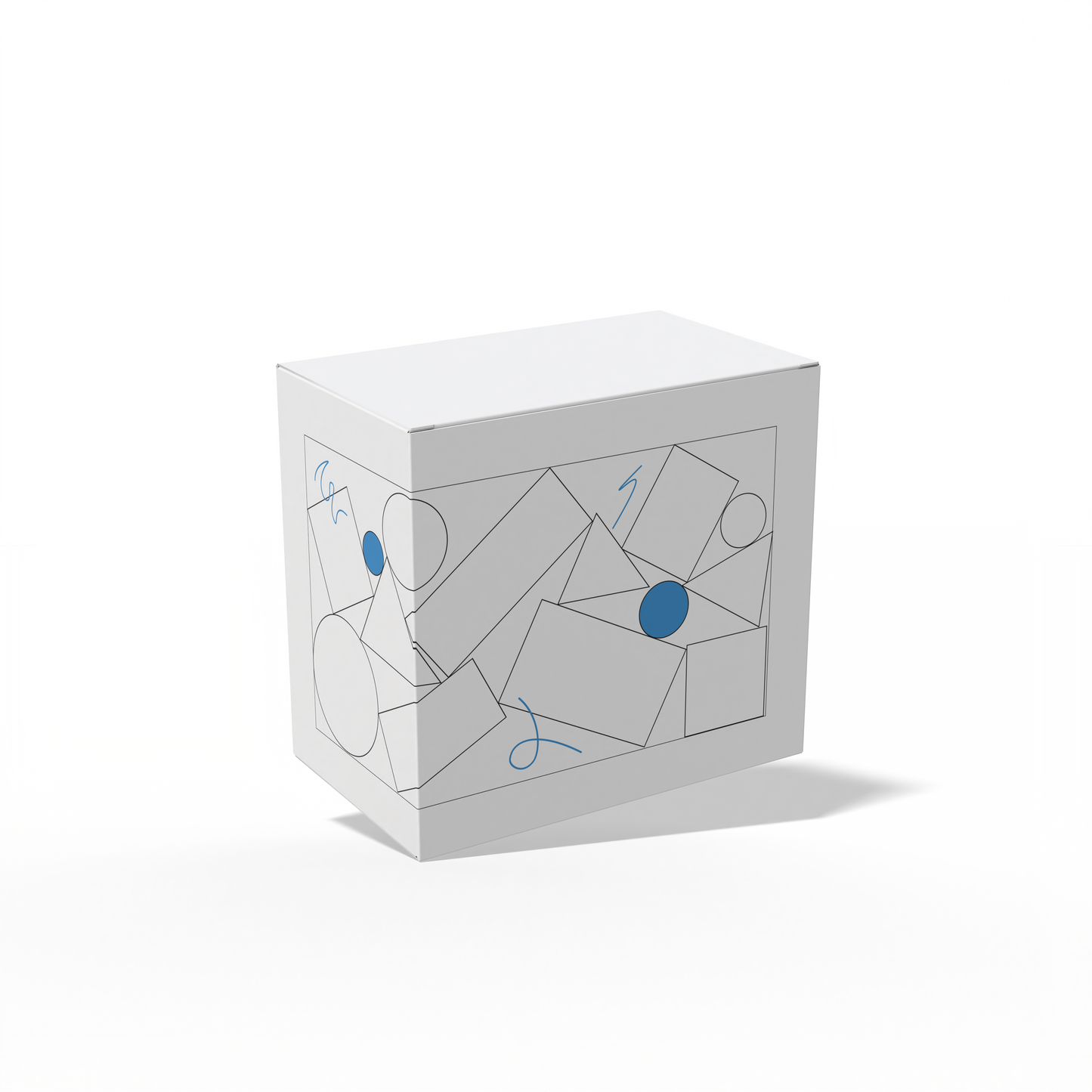 Design Custom 4.375"x2.625"x4" Cross Tuck Boxes Online | PrintLab by WEC | Closed Box