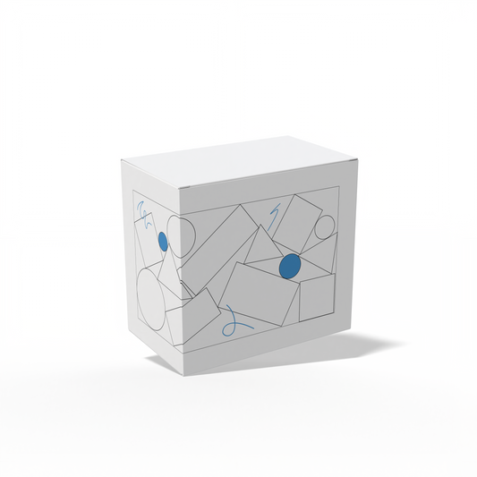 Design Custom 4.375"x2.625"x4" Cross Tuck Boxes Online | PrintLab by WEC | Closed Box