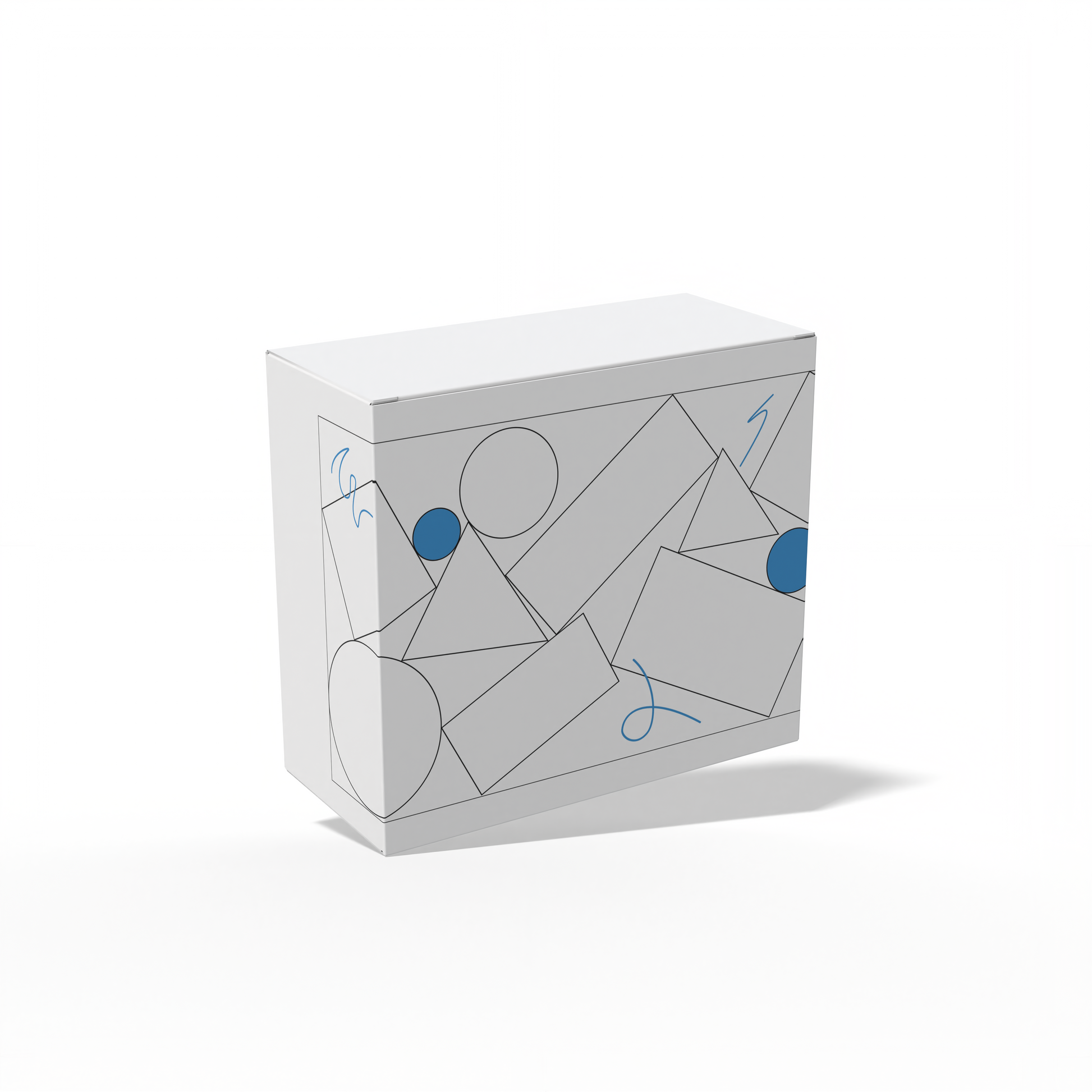 Design Custom 4.5"x2"x4" Cross Tuck Boxes Online | PrintLab by WEC | Closed Box