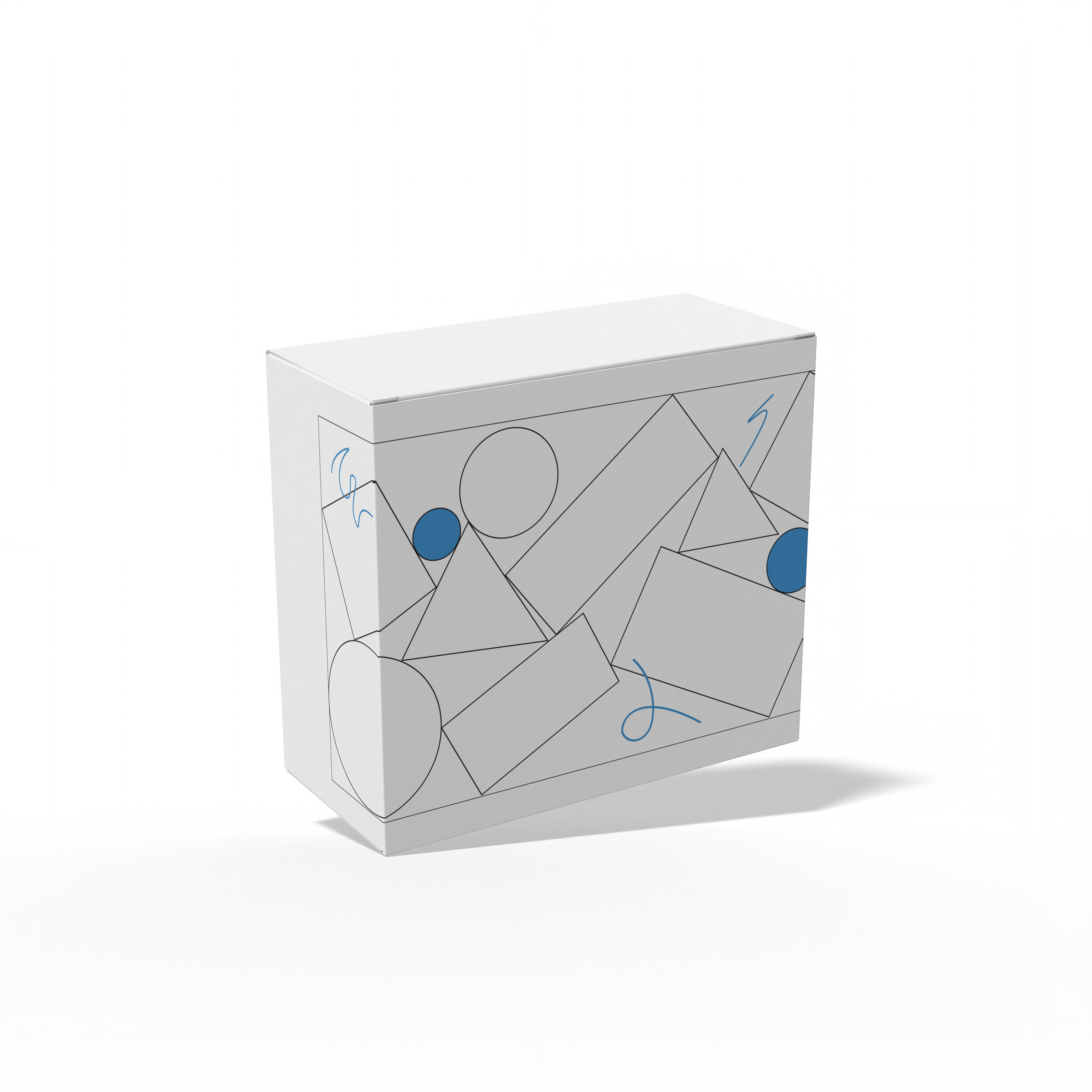 Design Custom 4.5"x2"x4" Cross Tuck Boxes Online | PrintLab by WEC | Closed Box