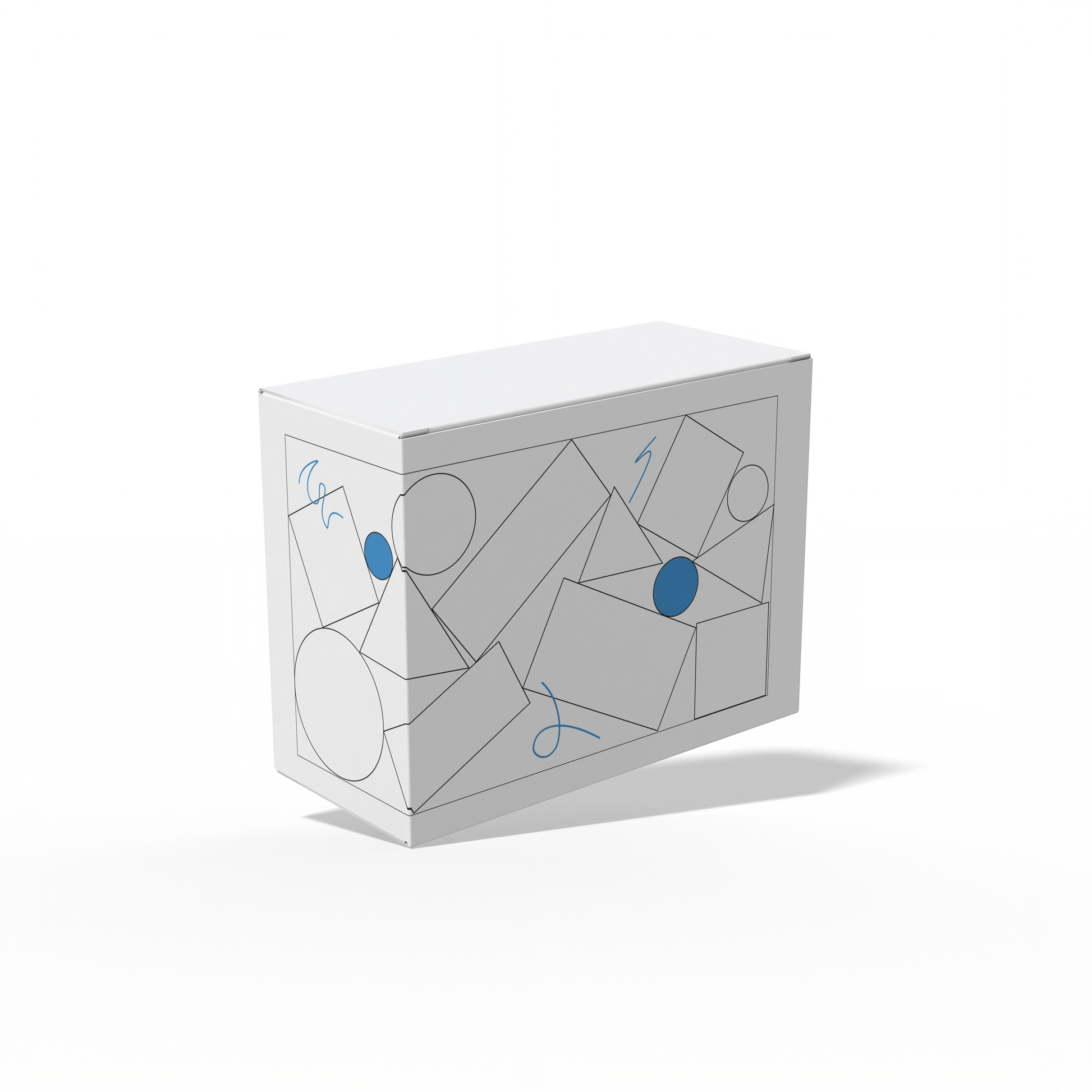 Design Custom 4"x1.75"x3" Cross Tuck Boxes Online | PrintLab by WEC | Closed Box