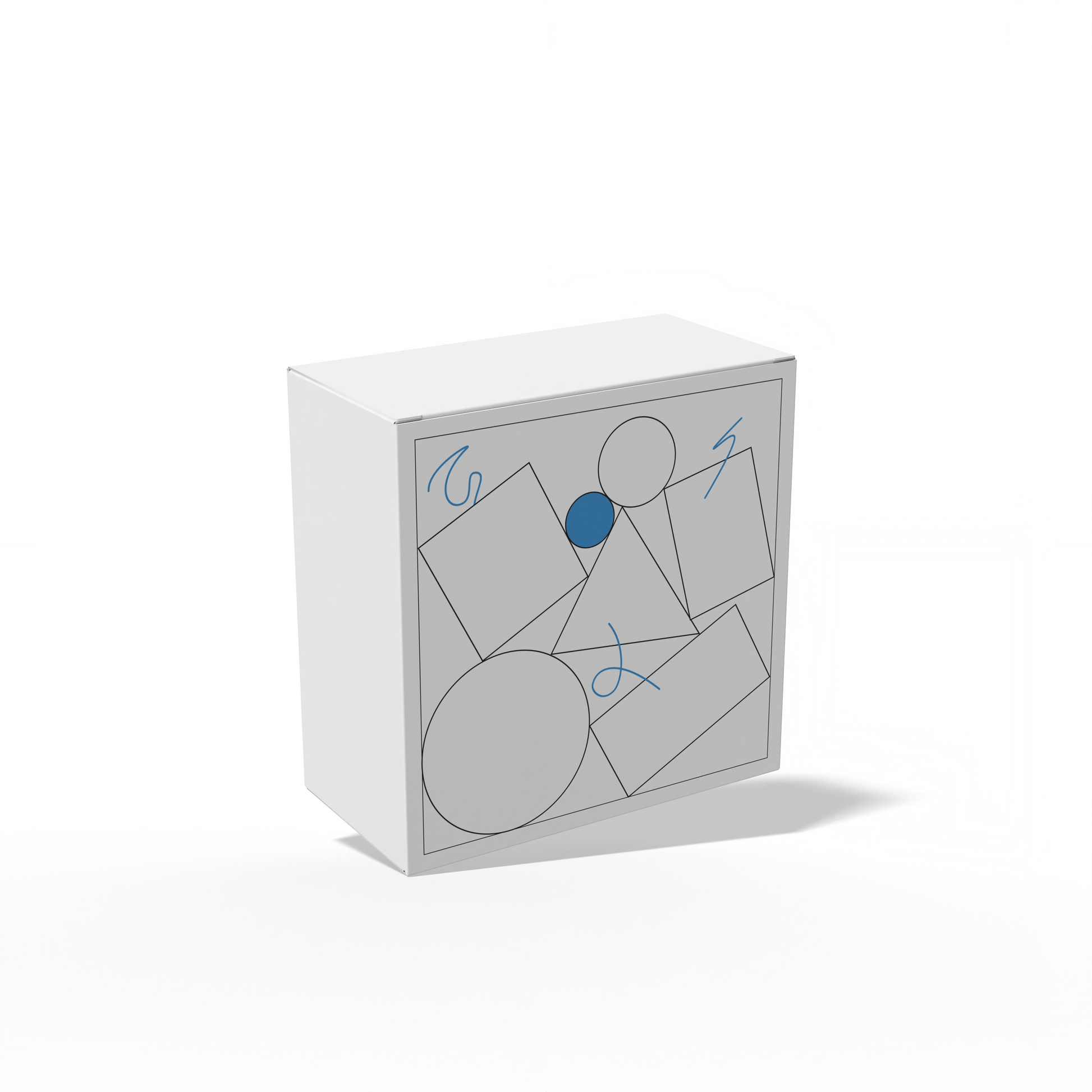 Design Custom 4"x2"x4" Cross Tuck Boxes Online | PrintLab by WEC | Closed Box