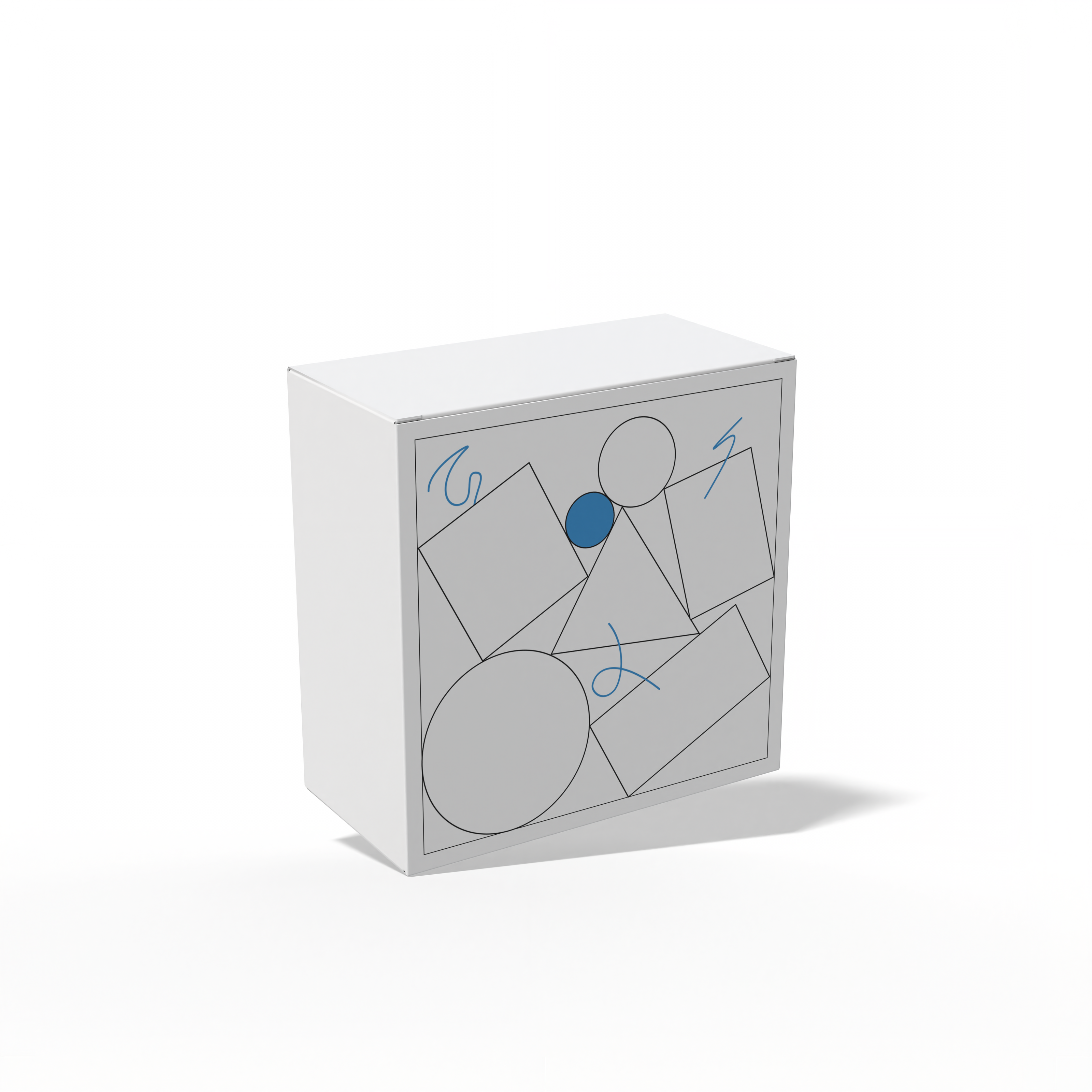 Design Custom 4"x2"x4" Cross Tuck Boxes Online | PrintLab by WEC | Closed Box